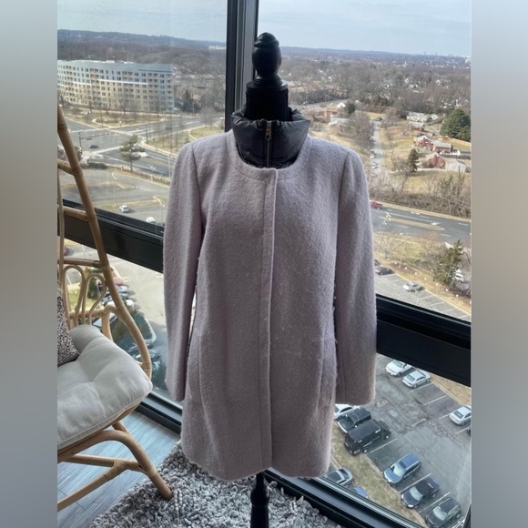 Calvin Klein women’s wool puffer coat size large - Picture 6 of 7